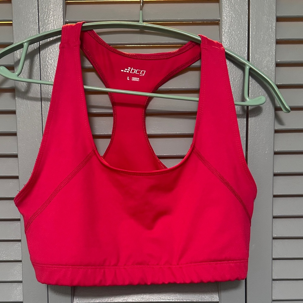 BCG Women's Vibrant Pink Sports Bra